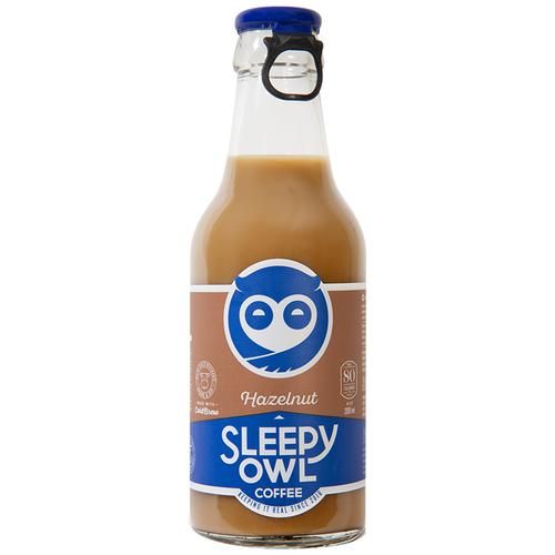 Sleepy Owl Hazelnut Iced Coffee - Made With Cold Brew, 200 ml-2.webp